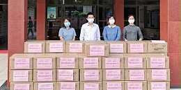 靈科超聲波支援抗疫捐贈(zèng)5萬(wàn)口罩